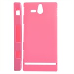 Plast Cover til Xperia U - Simplicity (Pink)